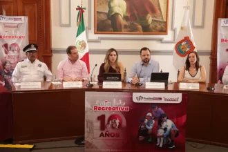 Presenta Gobierno de la Ciudad actividades en conmemoración al 10mo. Aniversario de la Vía Recreativa