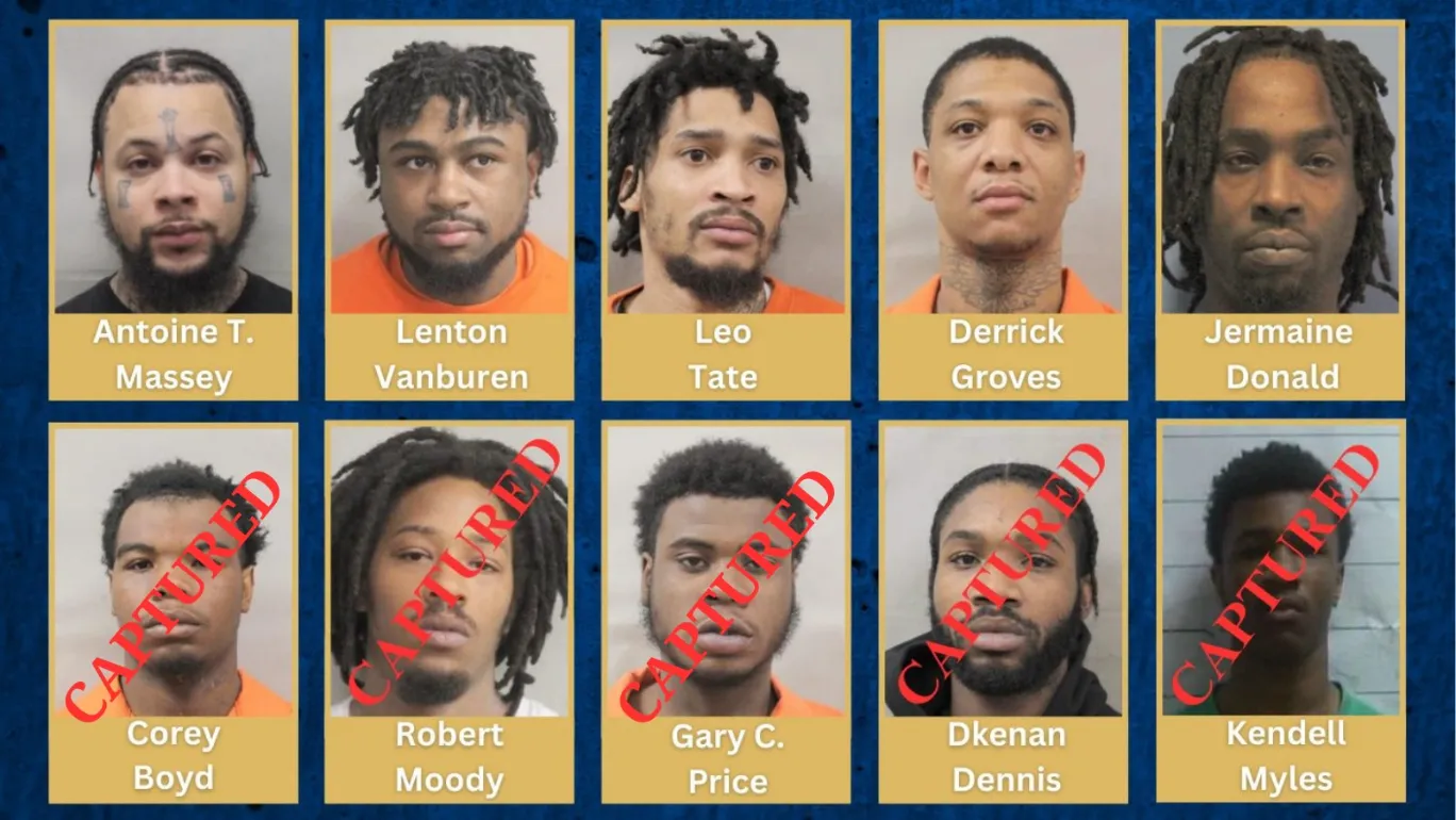 Recapturan a cinco reclusos días después de fuga en cárcel de Nueva Orleans