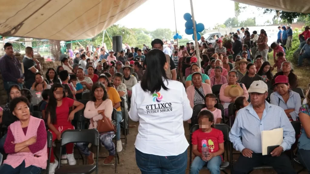 Ariadna Ayala entrega tanque elevado y reafirma su compromiso con el bienestar de Atlixco