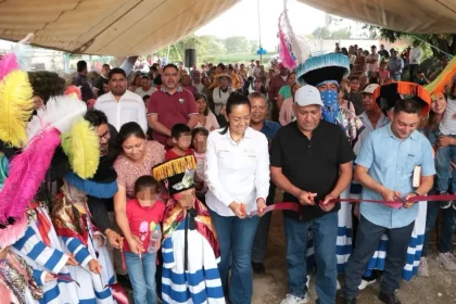 Ariadna Ayala entrega tanque elevado y reafirma su compromiso con el bienestar de Atlixco