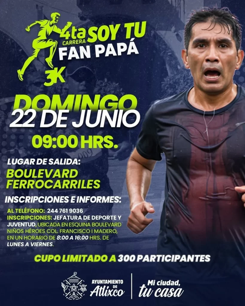 Ariadna Ayala, invita a celebrar a papá con la carrera “Soy tu Fan”