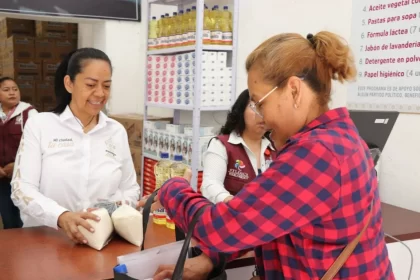 Ariadna Ayala presidenta de Atlixco fortalece la economía familiar con tienda de abasto y farmacia municipal