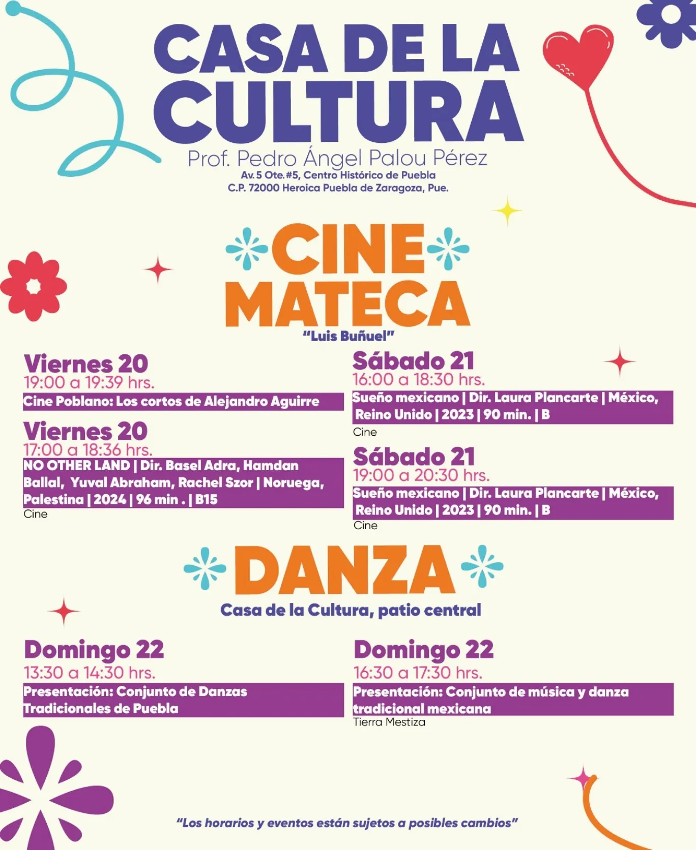Arte y Cultura realiza programa “Presencia de los municipios con Huehuetla”