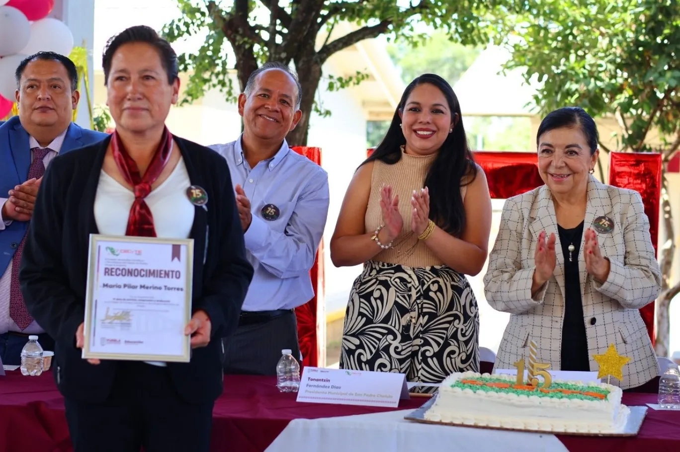 CECyTE Cholula celebra 15 años formando técnicos