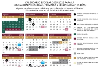 Calendario escolar SEP 2025-2026: NUEVA fecha del inicio y el fin de clases