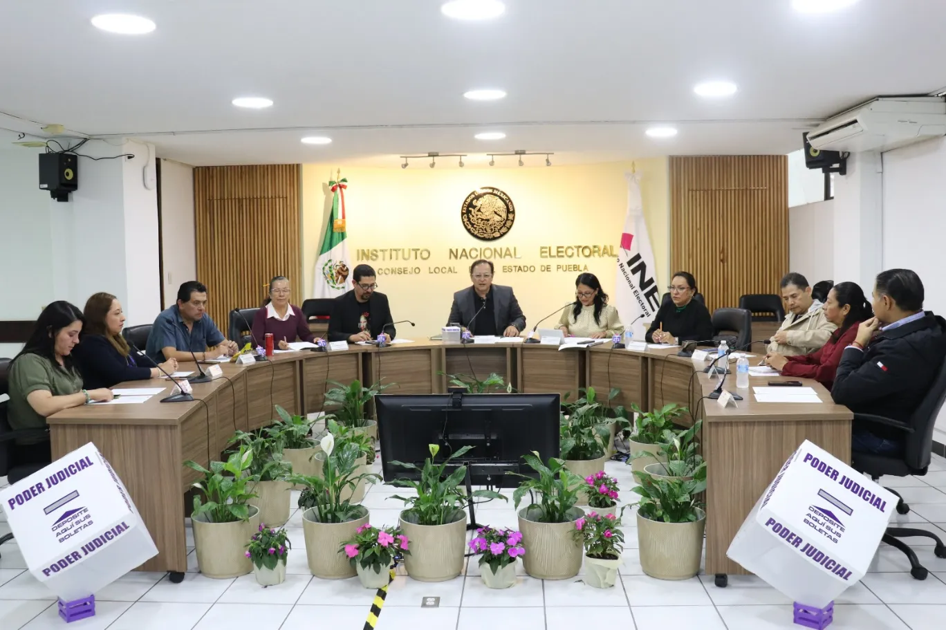 Concluyen Consejos Distritales del INE en Puebla cómputo de la elección de la scjn