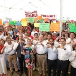 En Puebla se da prioridad a la gente, afirma Laura Artemisa en inicio de rehabilitación vial en Totimehuacan