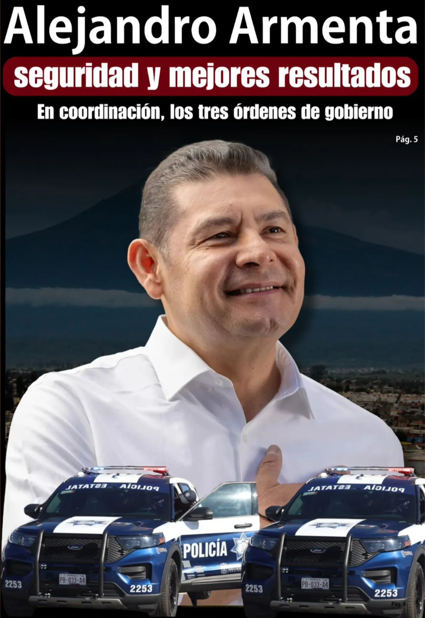 En coordinación, los tres órdenes de gobierno garantizan seguridad y mejores resultados: Alejandro Armenta
