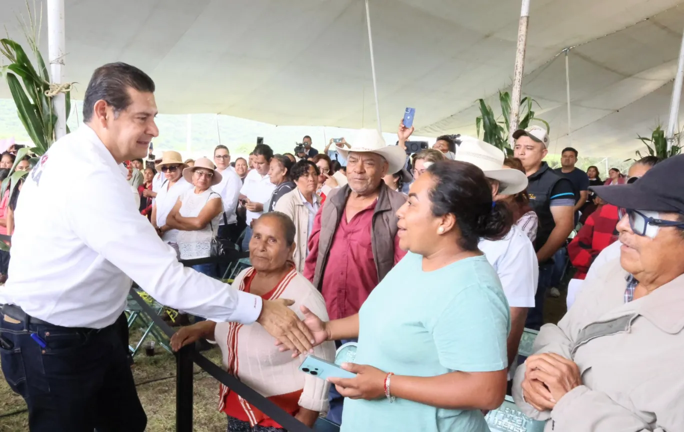Entrega Gobierno de Puebla 20 mdp para fortalecer el campo y obra comunitaria