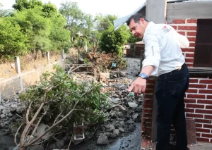 Gobernador Armenta responde con cercanía y sensibilidad a damnificados de Tepeojuma e Izúcar
