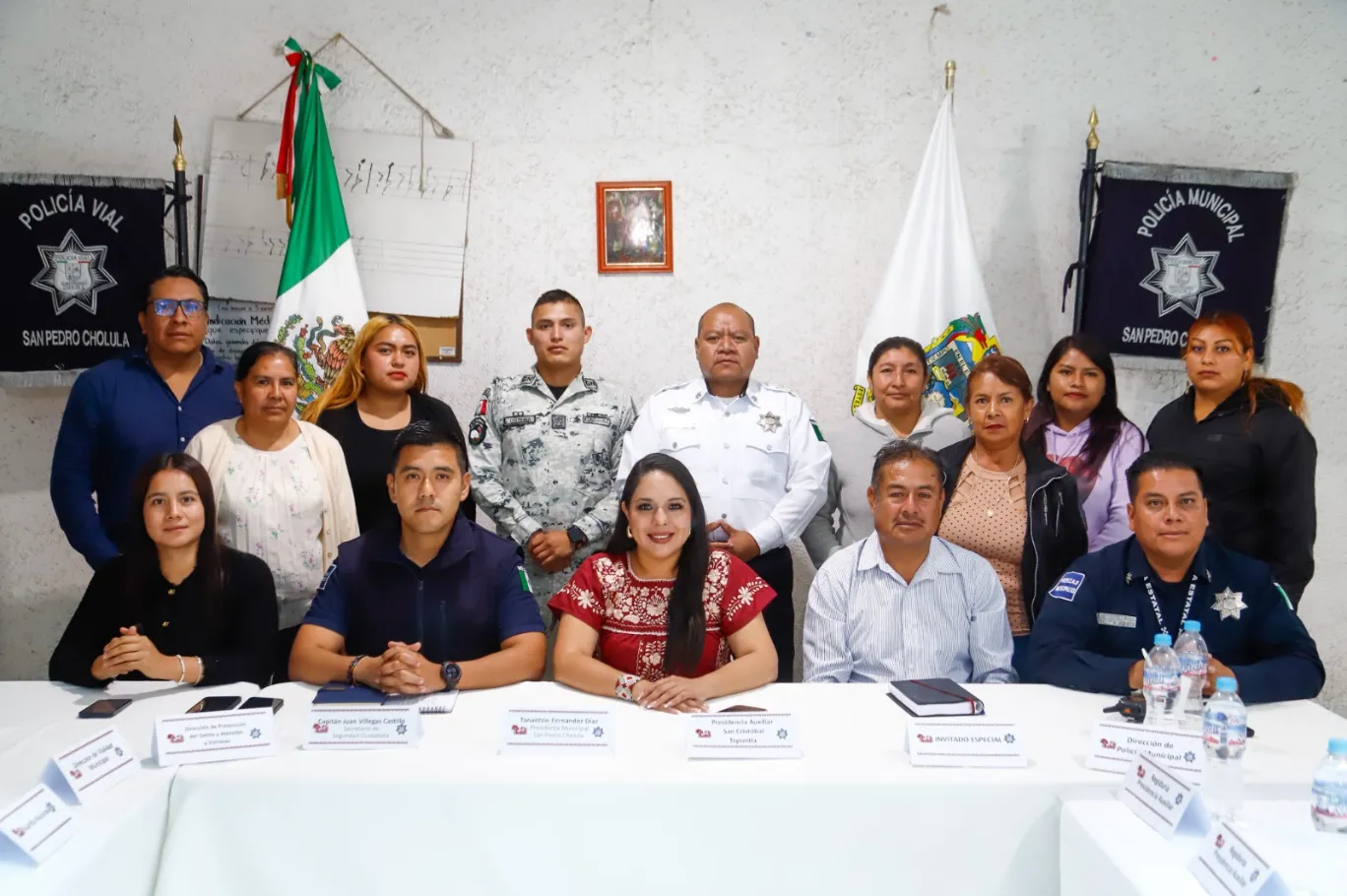 Gobierno de Tonantzin Fernández fortalece acciones de seguridad en las juntas auxiliares