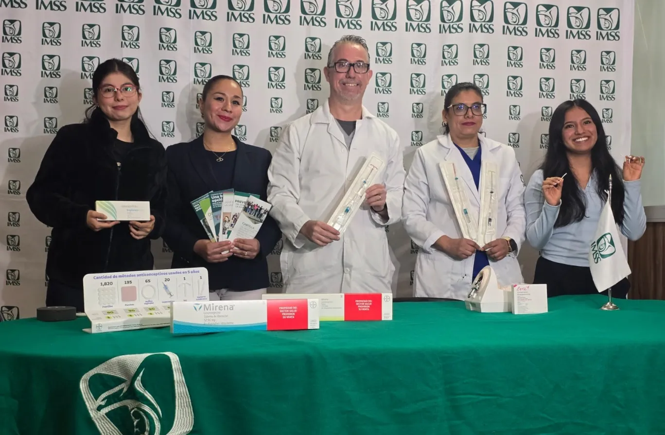 Llama IMSS Puebla a conocer los beneficios de la planificación familiar