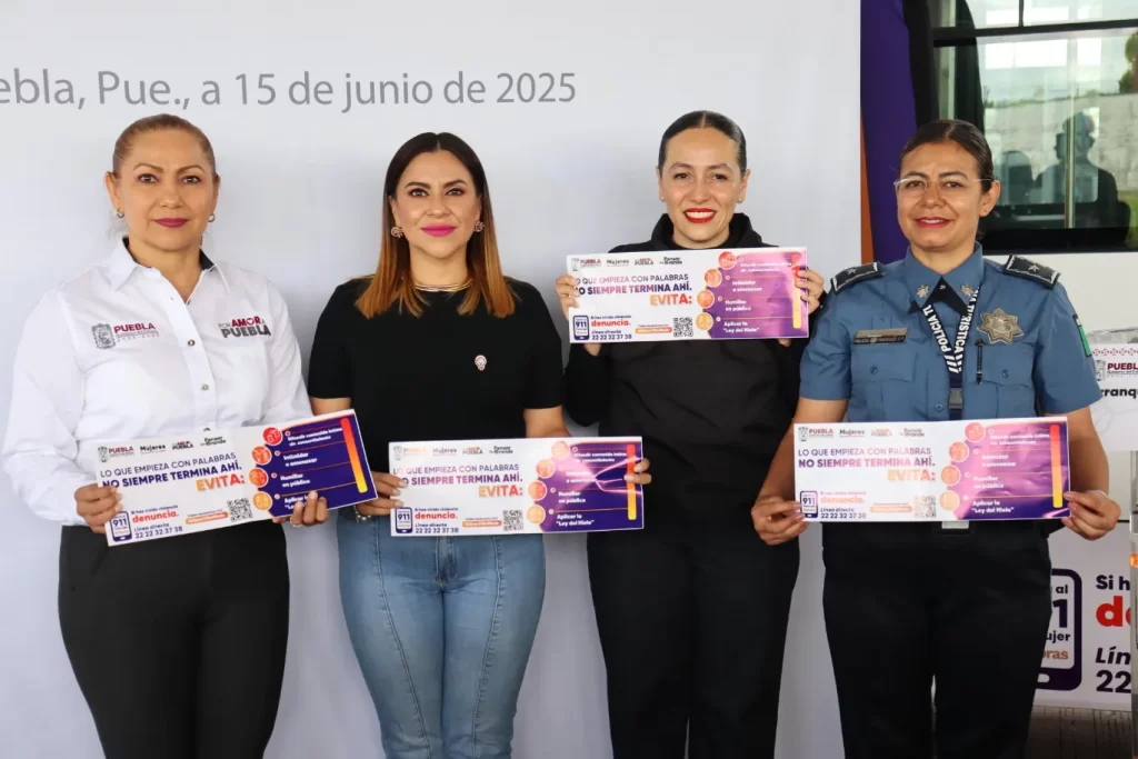 Presenta Secretaría de Mujeres campaña contra la violencia de género en la RUTA