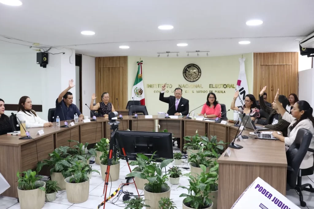 Realiza INE en Puebla cómputo estatal de la Elección del Poder Judicial