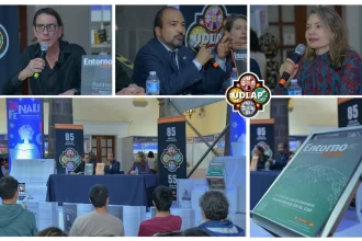 Revista Entorno UDLAP celebra su octavo aniversario en la FENALI