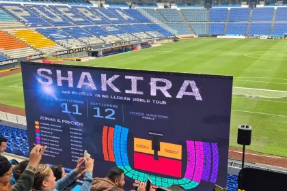 Shakira deslumbrará a Puebla con "Las mujeres ya no lloran World Tour"