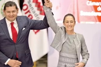 Sheinbaum reconoce apoyo de Armenta a migrantes