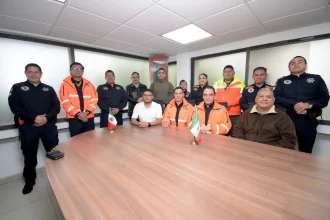 Titular de la SSC reconoce a paramédicos de Protección Civil Municipal