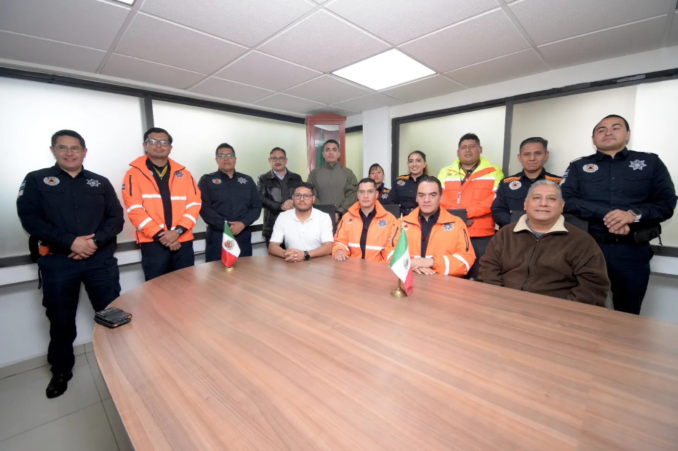 Titular de la SSC reconoce a paramédicos de Protección Civil Municipal