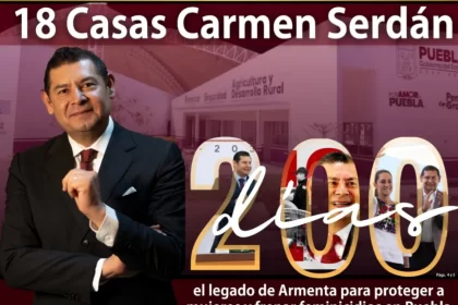 18 casas Carmen Serdán, el legado de Armenta para proteger a mujeres y frenar feminicidios en Puebla