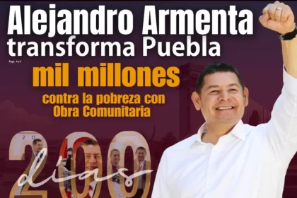 Alejandro Armenta transforma Puebla: mil millones contra la pobreza con Obra Comunitaria Por Amor a Puebla en este 2025