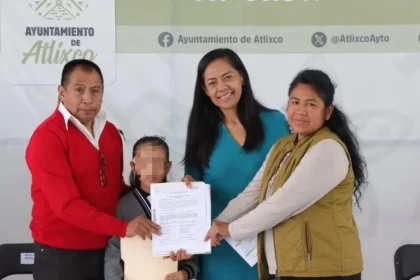 Ariadna Ayala, fortalece la educación y el bienestar infantil con la rehabilitación de cancha escolar en Atlixco
