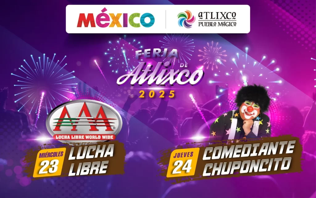 Ariadna Ayala, te invita a vivir de la diversión adrenalina de la Feria de Atlixco 2025