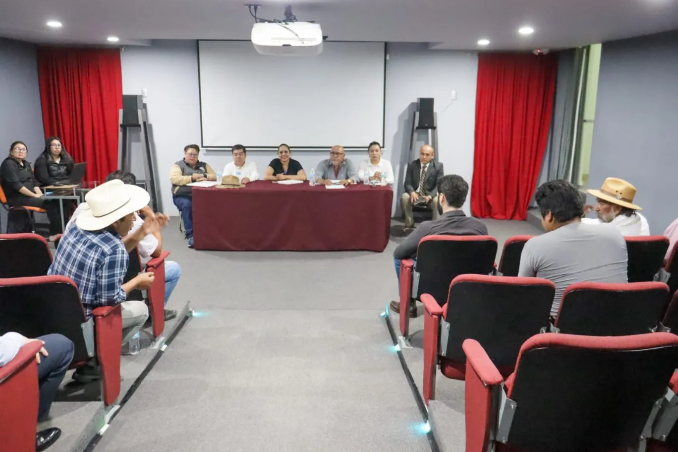Atiende Gobierno de Tonantzin Fernández a representantes de los pueblos originarios