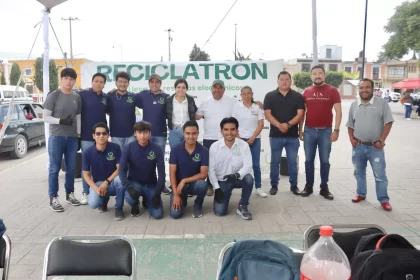 Con Reciclatron, cuidan el medio ambiente en Amozoc