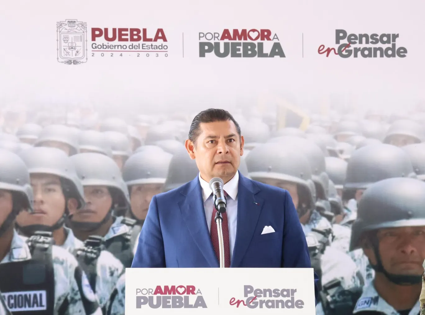 Con acciones coordinadas, Puebla se mantiene como un estado seguro y con bienestar