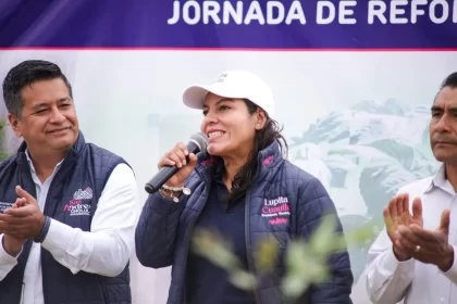 Continúa reforestación en San Andrés Cholula con más de 1,800 árboles sembrados