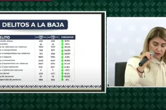 Descienden delitos en Puebla durante el primer semestre de 2025