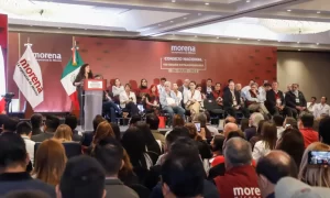 Alejandro Armenta refrenda respaldo a presidenta Claudia Sheinbaum y a Morena