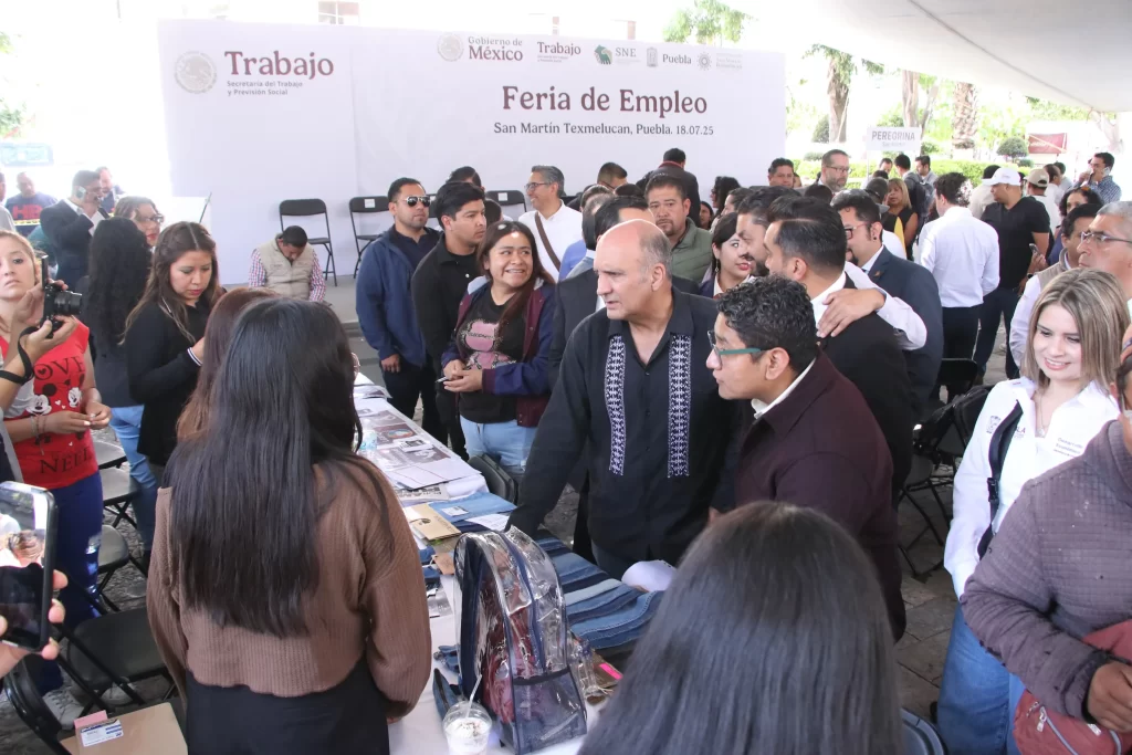 Gobierno de Puebla fortalece oportunidades laborales en San Martín Texmelucan