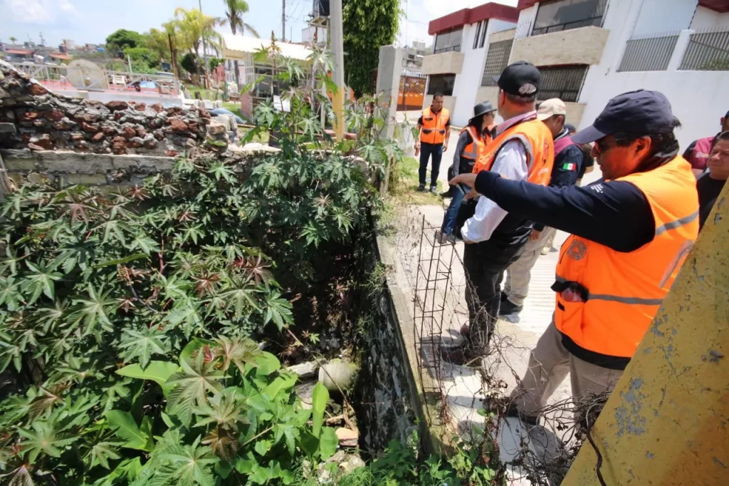 Impulsa Gobierno de la Ciudad acciones preventivas ante lluvias en San Baltazar Tetela