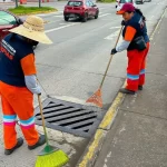 Intensifica Gobierno de la Ciudad limpieza de alcantarillas como medida preventiva ante temporada de lluvias