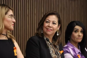 Invita Laura Artemisa a trabajar codo a codo para erradicar violencia contra las mujeres