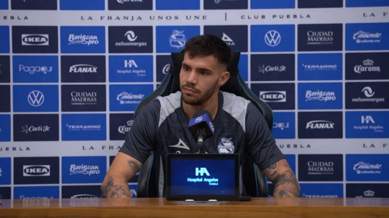 Juan Fedorco confía en que el Puebla retome la senda del triunfo ante Santos Laguna