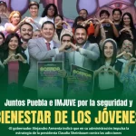 Juntos Puebla e IMJUVE por la seguridad y bienestar de los jóvenes