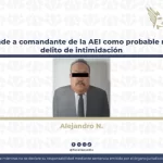 La FGE aprehende a comandante de la AEI como probable responsable del delito de intimidación
