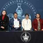 Lilia Cedillo firma convenio de colaboración con la Secretaría de Infraestructura estatal