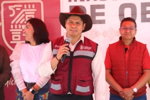 Omar Muñoz cumple su palabra de mejorar las vialidades de Cuautlancingo