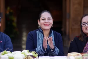Presenta Lupita Cuautle 24ª Feria del Queso en Santa María Tonantzintla