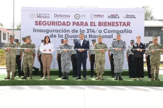 Seguridad con compromiso: inauguran 314ª Compañía de Guardia Nacional en Puebla