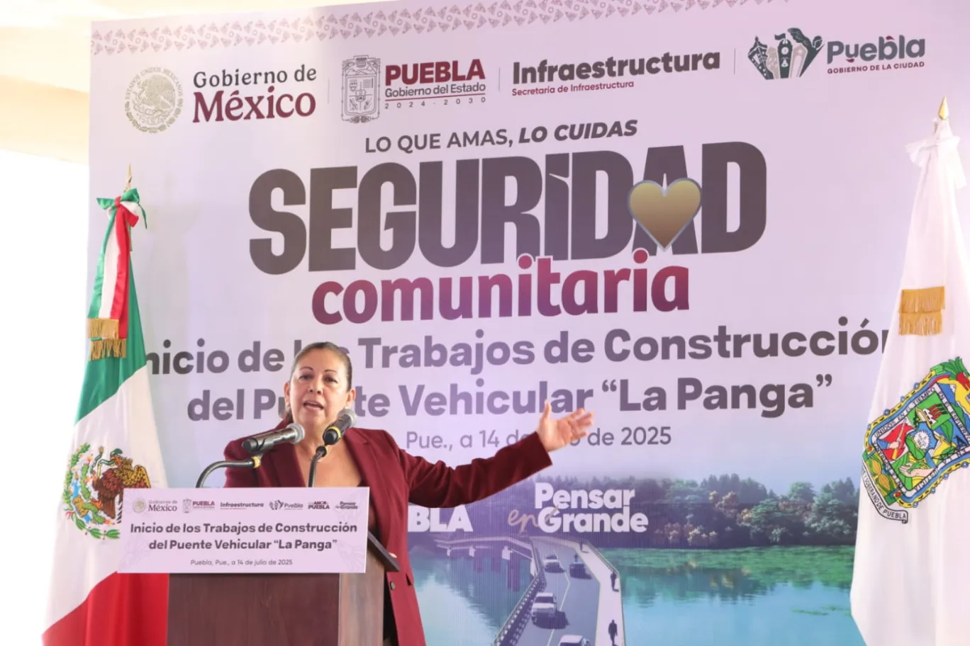Solo con trabajo compartido se avanza en seguridad, justicia y bienestar para la población: Laura Artemisa