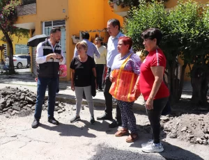 Supervisa Gobierno de la Ciudad avances de la campaña Bacheando Puebla en juntas auxiliares