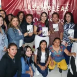Tonantzin Fernández encabeza Asamblea de Mujeres por la Igualdad y contra las Violencias en San Pedro Cholula