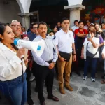 Tonantzin Fernández escucha a locatarios y garantiza Certeza jurídica en los espacios del Mercado Cosme del Razo