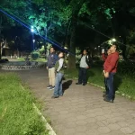 Realiza Contraloría Municipal supervisión nocturna de nuevas luminarias