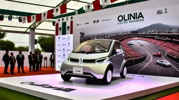 Primera flotilla eléctrica de Olinia, lanzamiento en 2026
